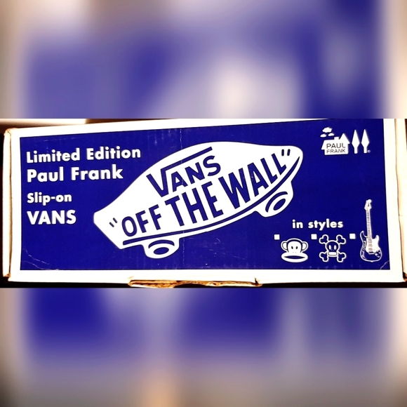 Vans X Paul Frank Limited Edition Slip-On *NWT* Vintage 2001 - Picture 11 of 16